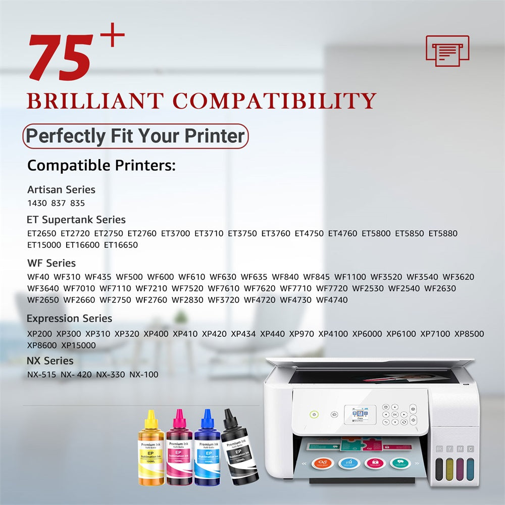 Epson Printer Sublimation Ink Refill - XL - 1 liter