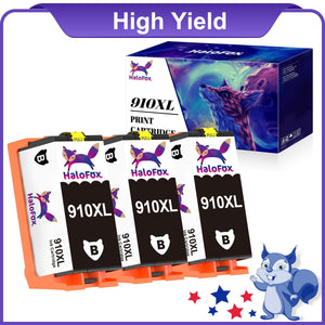 910xl Ink Cartridges (3 Black)