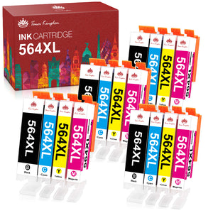 Compatible HP 564XL Inkjet Cartridge -16 Pack