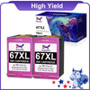 67 xl color cartridge (2 Pack)