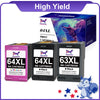 64XL ink cartridge (3 Pack)