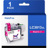 Halofox LC3013XL LC3011XL Color Ink Cartridge Replacement for Brother(1 Magenta)