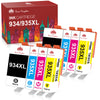 Compatible HP 934XL 935XL Inkjet Cartridge - 8 Pack