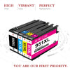 Compatible HP 950XL 951XL Inkjet Cartridge - 5 Pack