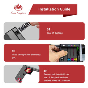 High Yield Printer Ink 952XL Replacement for HP-4 pack