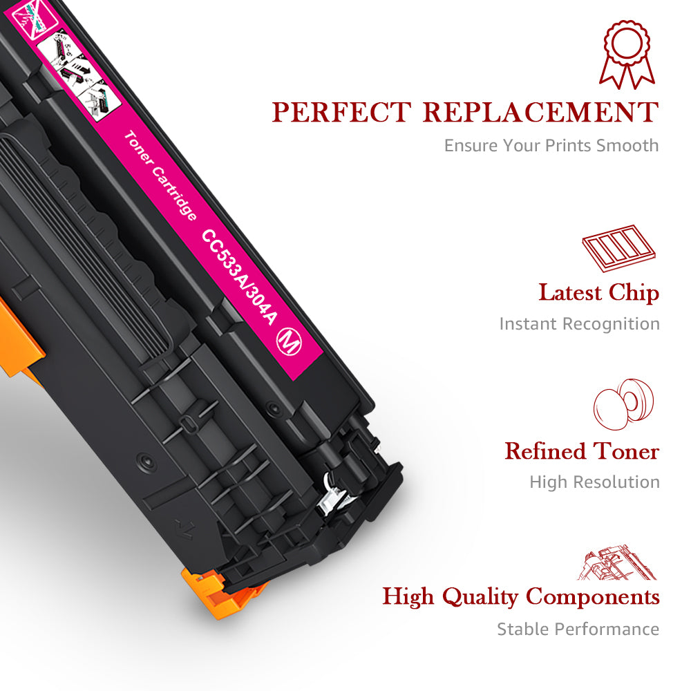 Toner HP 304A, CC530A Compatibile E Originale. NERO - Foto 2