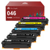 Compatible Canon 046H High Yield Toner Cartridge -5 Pack