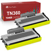 Compatible Brother TN360 TN330 Toner Cartridge - 2 Pack