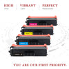 Compatible Brother TN433 TN 431 Toner Cartridges- 4 Pack