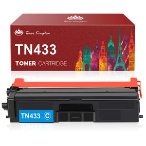 Compatible Brother TN433 TN431 Cyan Toner Cartridge - 1 Pack