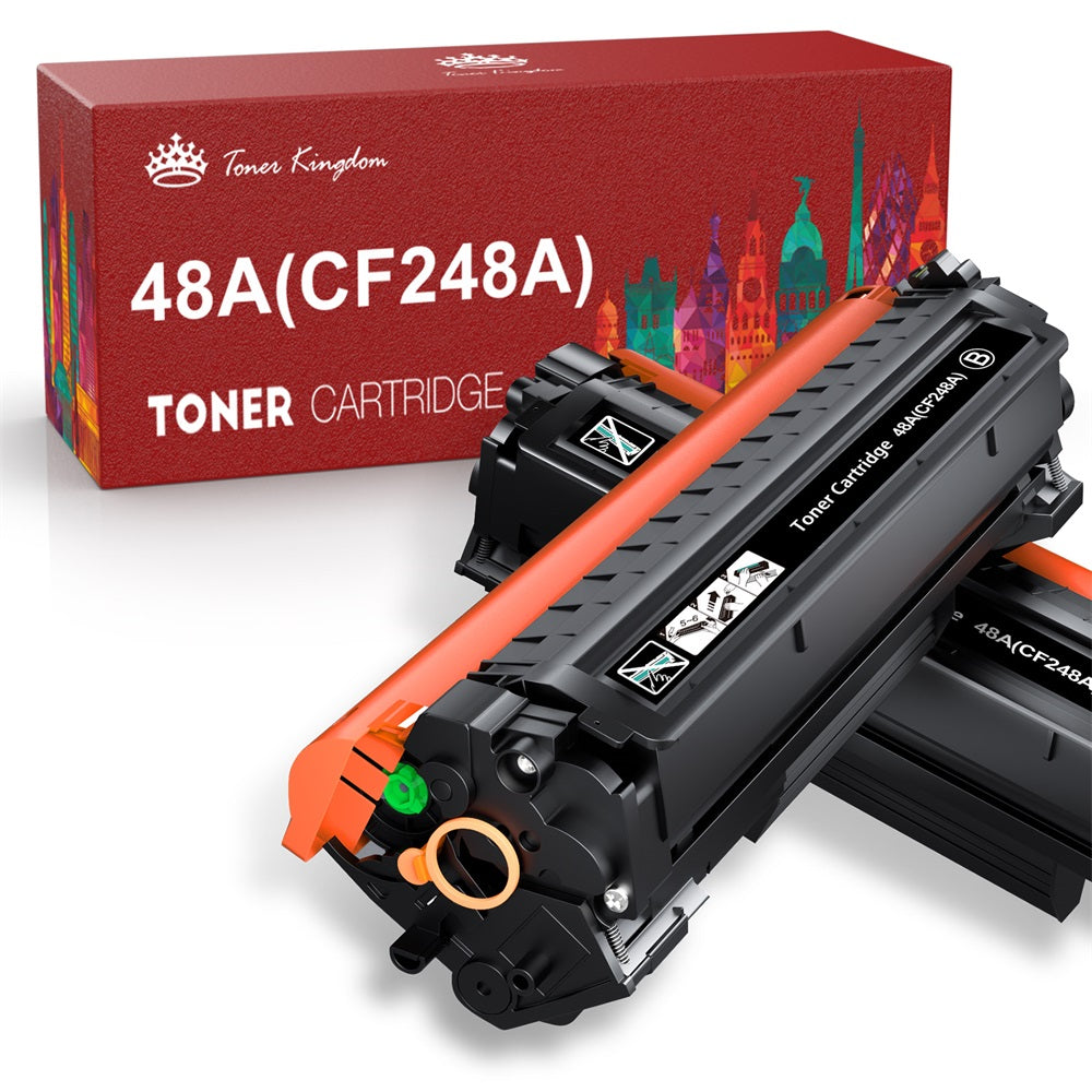 Compatible HP CE248A 48A Black Toner Cartridge by Toner Kingdom