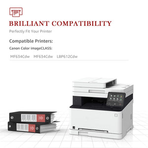 Compatible Canon 045 045H Magenta Toner Cartridge - 1 Pack