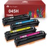 Compatible Canon 045 045H Toner Cartridge - 4 Pack