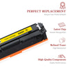 Compatible Canon 045 045H Yellow Toner Cartridge - 1 Pack