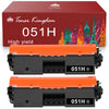 Compatible Canon 051H Black Toner Cartridge - 2 Pack