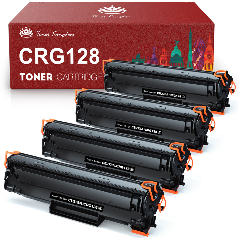 Compatible Canon 128 CRG128 Black Toner Cartridge by Toner Kingdom