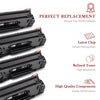 Compatible Canon 137 Black Toner Cartridge -4 Pack