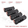 Compatible Canon 137 Black Toner Cartridge -4 Pack