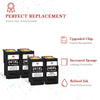 Compatible Canon 240 241 PG-240XL CL-241XL ink Cartridge (2 Black 2 Color) -4 Pack