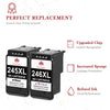 Compatible Canon PG-245XL CL-246XL ink Cartridge (1 Black 1 Color) -2 Pack