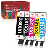 Compatible Canon PGI-280XXL CLI 281 XXL ink Cartridge -5 Pack