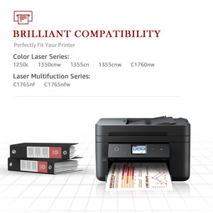 Compatible Dell 810WH C5GC3 WM2JC XMX5D Toner Cartridge - 4 Pack
