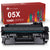 Compatible HP 05X CE505X Black Toner Cartridge - 1 Pack
