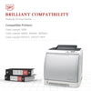 Compatible HP 124A Q6000A Q6001A Q6002A Q6003A Toner Cartridge -5 Pack