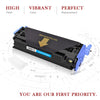 Compatible HP 124A Q6001A Cyan High Yield Toner Cartridge - 1 Pack