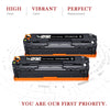 Compatible HP 131A 131X CF210A CF210X Black Toner Cartridge - 2 Pack