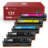 HP 131A 131X CF210X CF210A Remanufactured Toner Cartridge - 5 Pack