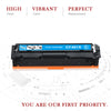 Compatible HP 201A 201X CF401X Cyan Toner Cartridge -1 Pack