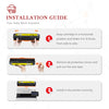 Compatible HP 201A 201X CF402X Yellow Toner Cartridge -1 Pack