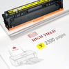 Compatible HP 201A 201X CF402X Yellow Toner Cartridge -1 Pack
