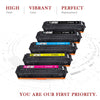 Compatible HP 201A CF400A 201X CF400X Toner Cartridge -5 Pack