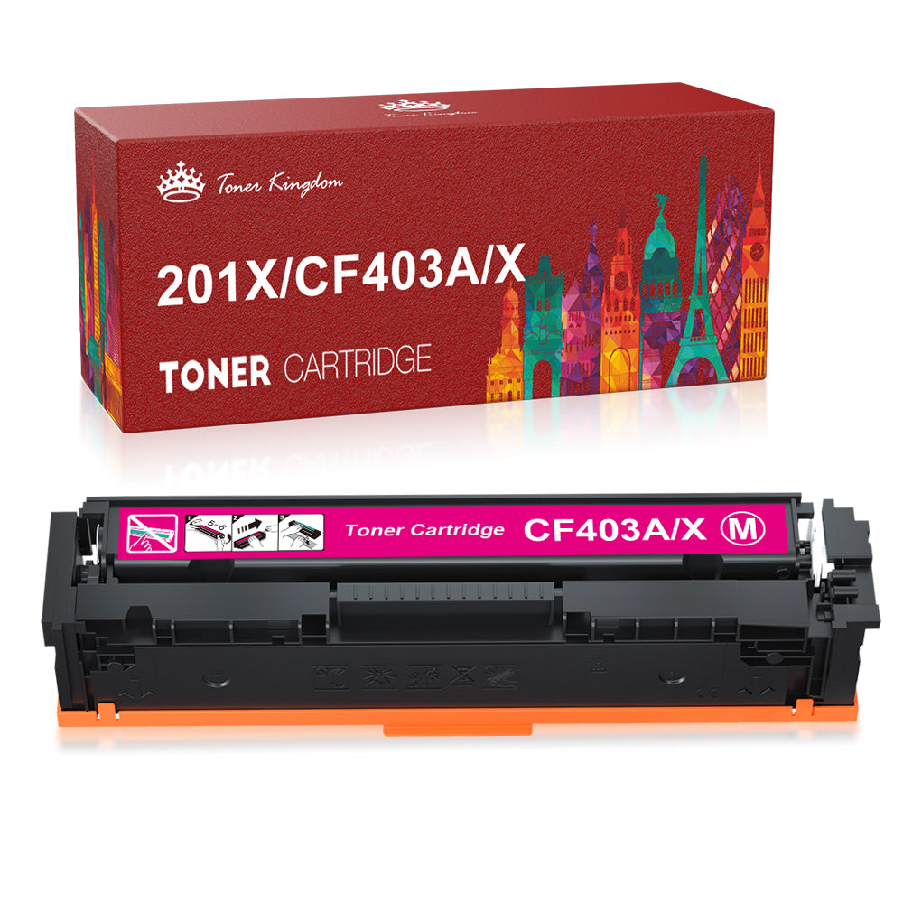 Compatible HP 201A/X CF403A/X Toner Cartridge (Magenta) -1 Pack