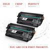 Compatible HP 26X CF226X Black Toner Cartridge - 2 Pack