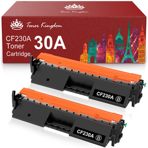 Compatible HP 30A CF230A Toner Cartridge -2 Pack