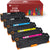 Compatible HP 312X 312A CF380X Toner Cartridge -5 Pack