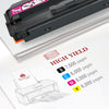 Compatible HP 414X W2020X Toner Cartridge (No Chip) - 4 Pack