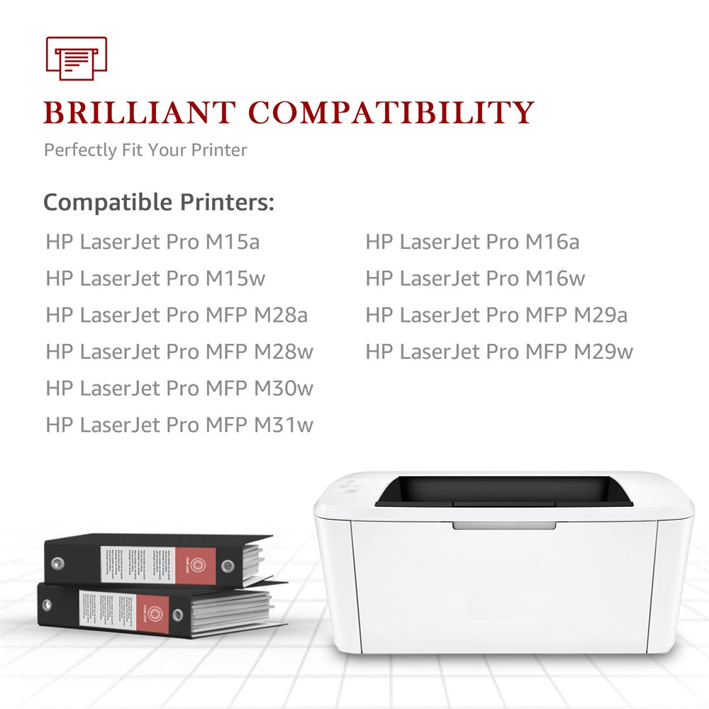 Compatible HP CE248A 48A Black Toner Cartridge by Toner Kingdom
