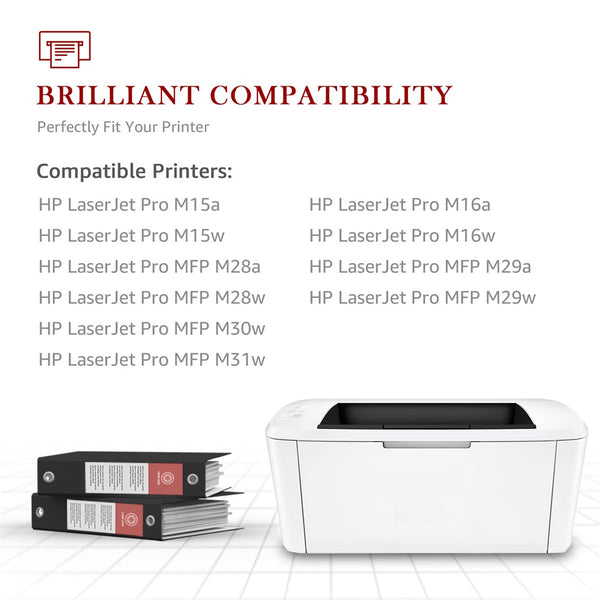 Compatible HP CE248A 48A Black Toner Cartridge by Toner Kingdom