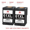 Compatible HP 61 61XL Black ink Cartridge -2 Pack