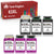 Compatible HP 63 63XL Ink Cartridge (3 Black 3 Color) -6 Pack