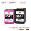 Compatible HP 65 65XL ink Cartridge (1 Black 1 Color) -2 Pack