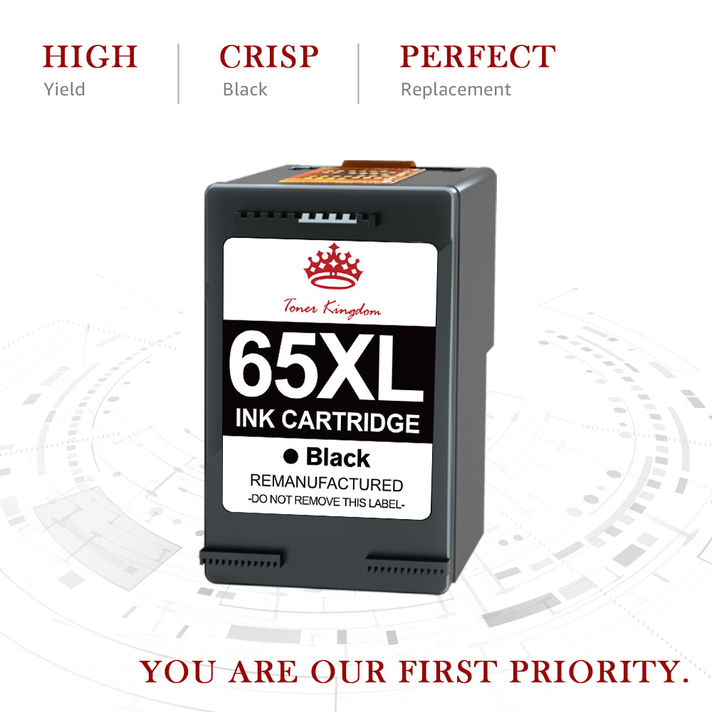 Compatible HP 65 65XL ink Cartridge (Black) -1 Pack
