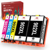 Compatible HP 902XL ink Cartridge -5 Pack