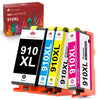 Compatible HP 910XL Ink Cartridge - 4 Pack