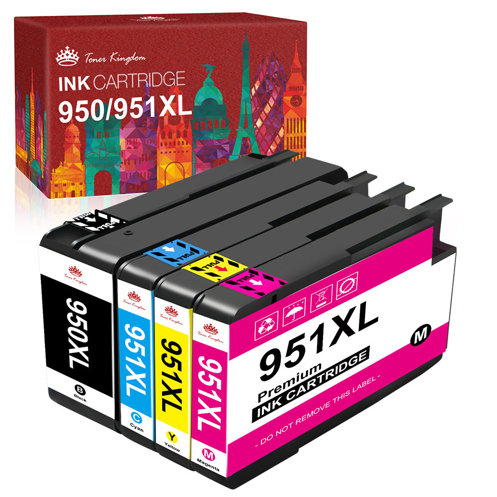 Cheap Compatible HP 950XL 951XL CMYK 4 Color Ink Cartridges by