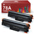 Compatible HP CE278A 78A Black Toner Cartridge - 2 Pack